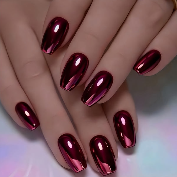 12 Sizes-24 Pcs Press On Nails Y1926