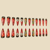 12 Sizes-24 Pcs Press On Nails y2064-z-24