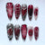 12 Sizes-24 Pcs Press On Nails Z1194