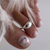 12 Sizes-24 Pcs Press On Nails F109