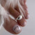 12 Sizes-24 Pcs Press On Nails F109