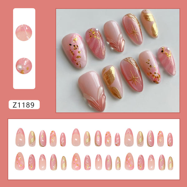 30 Pcs Press On Nails Z1189