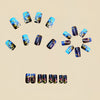 12 Sizes-24 Pcs Press On Nails Y903