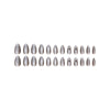 12 Sizes-24 Pcs Press On Nails W1559