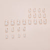 12 Sizes-24 Pcs Press On Nails W2167