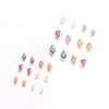 12 Sizes-24 Pcs Press On Nails JP1413
