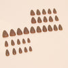 12 Sizes-24 Pcs Press On Nails W1614
