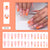 12 Sizes-24 Pcs Press On Nails Z710