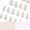 12 Sizes-24 Pcs Press On Nails JP4411