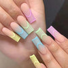 12 Sizes-24 Pcs Press On Nails W121