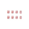 12 Sizes-24 Pcs Press On Nails R516