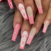 12 Sizes-24 Pcs Press On Nails W072