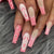 12 Sizes-24 Pcs Press On Nails W072