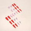 12 Sizes-24 Pcs Press On Nails W729