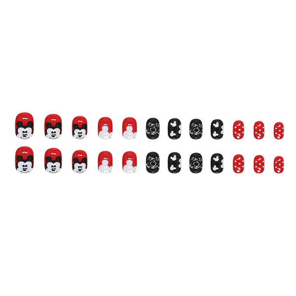 12 Sizes-24 Pcs Press On Nails K012
