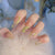 12 Sizes-24 Pcs Press On Nails R300