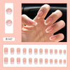 12 Sizes-24 Pcs Press On Nails R147