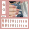 12 Sizes-24 Pcs Press On Nails Z812
