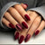 12 Sizes-24 Pcs Press On Nails Y1207