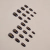 12 Sizes-24 Pcs Press On Nails W1398