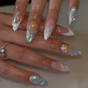 12 Sizes-24 Pcs Press On Nails Z906