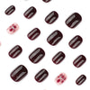 12 Sizes-24 Pcs Press On Nails JP4165