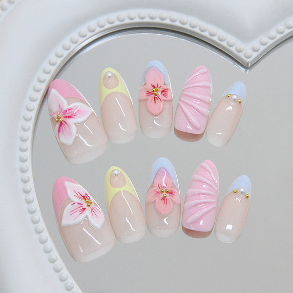30 Pcs Press On Nails Z1387