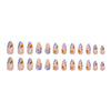 12 Sizes-24 Pcs Press On Nails W1323