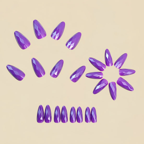 12 Sizes-24 Pcs Press On Nails Y1833