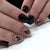 12 Sizes-24 Pcs Press On Nails W1102