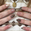 12 Sizes-24 Pcs Press On Nails JP4187