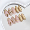 12 Sizes-24 Pcs Press On Nails Z1042