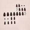 12 Sizes-24 Pcs Press On Nails W2128