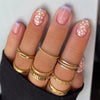 12 Sizes-24 Pcs Press On Nails JP1503