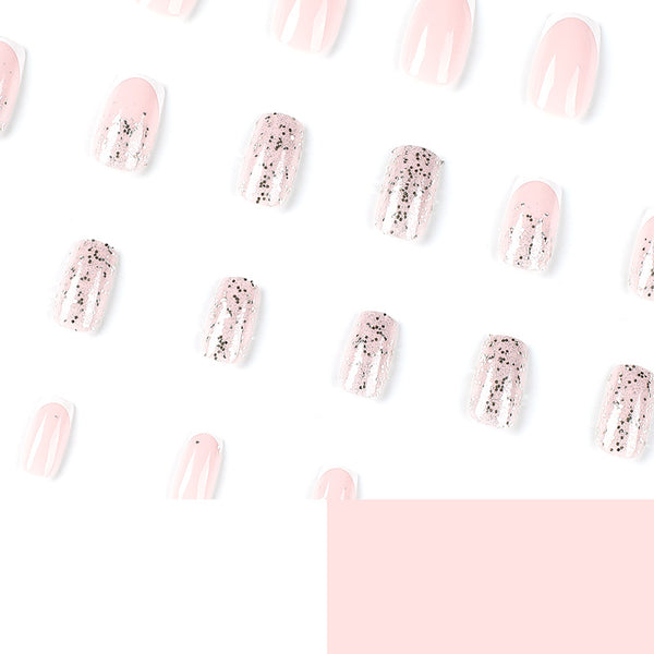 12 Sizes-24 Pcs Press On Nails JP2401