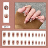 12 Sizes-24 Pcs Press On Nails Z578