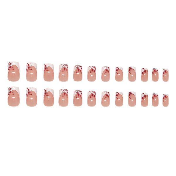 12 Sizes-24 PcsPress On Nails W2053