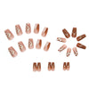 12 Sizes-24 Pcs Press On Nails R641