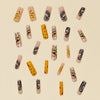12 Sizes-24 Pcs Press On Nails Y082