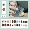 12 Sizes-24 Pcs Press On Nails R241