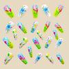 12 Sizes-24 PcsPress On Nails Y566
