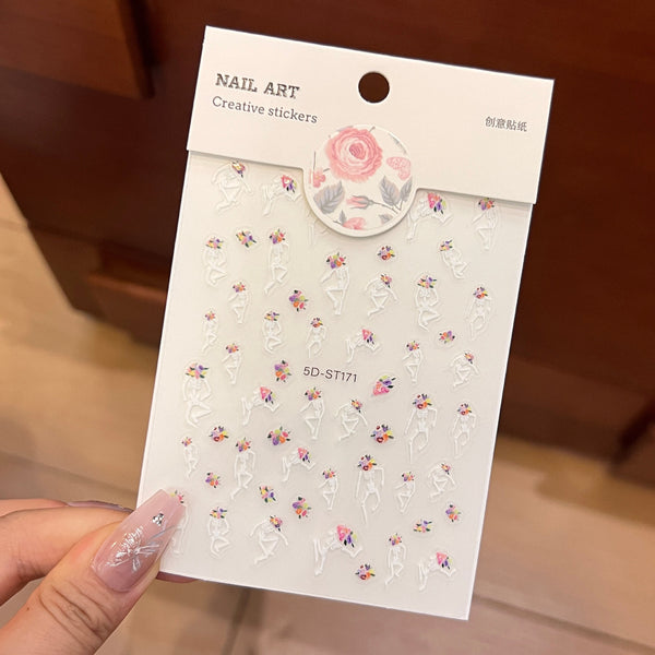5D Nail Art Sticker 5DST171