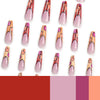 12 Sizes-24 Pcs Press On Nails JP3058