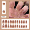 12 Sizes-24 Pcs Press On Nails R878