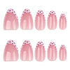 12 Sizes-24 Pcs Press On Nails JP4393