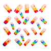 12 Sizes-24 Pcs Press On Nails Y1012