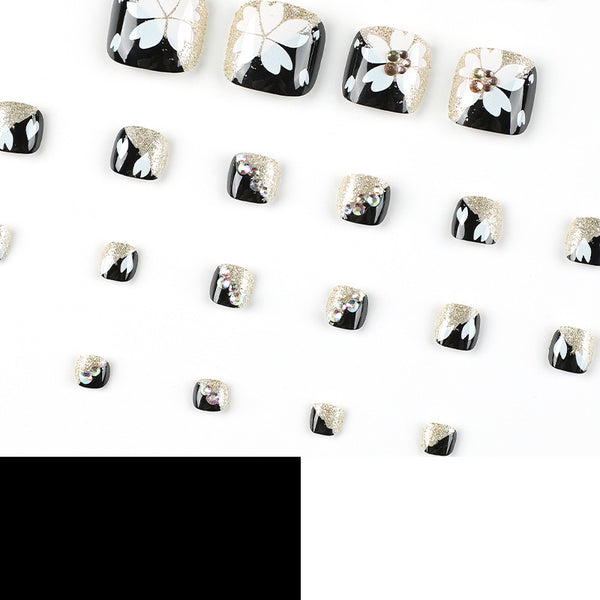12 Sizes-24 Pcs Press On Nails JP2336