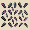 12 Sizes-24 Pcs Press On Nails Y901