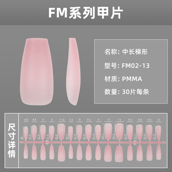 15 Sizes-30 Pcs Press On Nails FM02-01