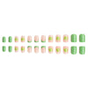 12 Sizes-24 Pcs Press On Nails C301